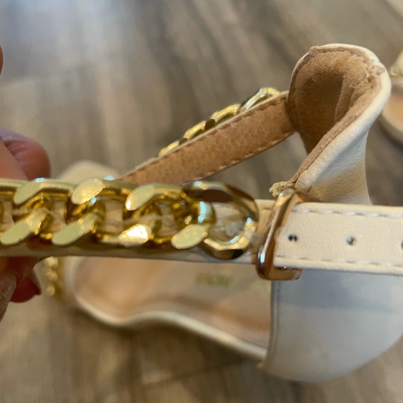 Ivory Chain Heeled Sandals by Fashion Nova - Picture 10 of 12